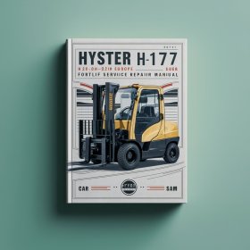Manual de Servicio y Reparación de la Carretilla Elevadora Hyster H177 (H2.00-H3.20XM Europa)