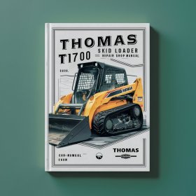 Thomas T175 T1700 Skid Steer Loader Service Repair Shop Manual