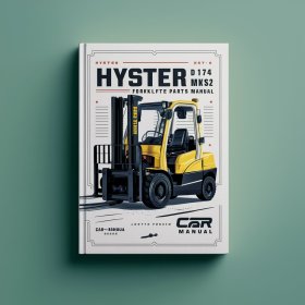 Manual de Reparación y Piezas para Montacargas Hyster D174 R30XMS2