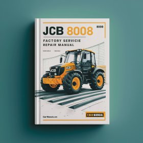 JCB 8008 Factory Manual de servicio y reparación