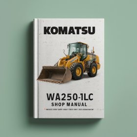 Komatsu WA250-1LC Manuals/n A65001 up
