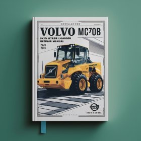 Now Volvo MC70B SKID Steer Loader Manual de servicio y reparación