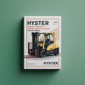 Manual de Servicio y Reparación de la Carretilla Elevadora Hyster G118 R30XM2/R30XMA2/R30XMF2