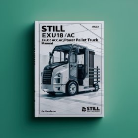 Manual de Servicio de Carretilla Elevadora de Paletas Still EXU16-EXU22 (AC)