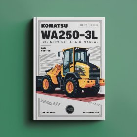Komatsu Wa250-3l Wheel Loader Full Manual de servicio y reparación