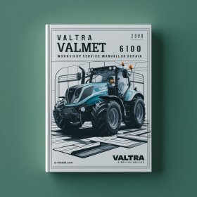 Manual de Servicio de Taller Valtra Valmet 6100