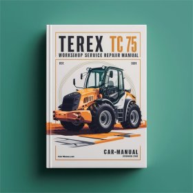 Terex TC 75 Workshop Manual de servicio y reparación