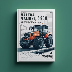 Manual de Reparación y Servicio Valtra Valmet 6900 8000 8100