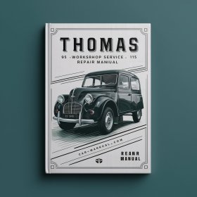 Thomas 95 105 115 Workshop Manual de servicio y reparación