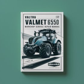 Manual de Servicio y Reparación Valtra Valmet 6550