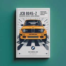 JCB 8045 Z SN 1057000 Onwards Workshop Manual de servicio y reparación