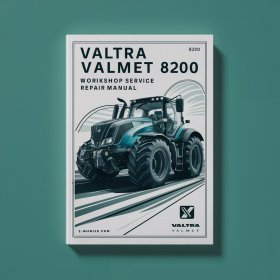 Manual de Taller y Reparación Valtra Valmet 8200 E