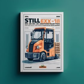 Manual de Reparación Completo para Carretilla Elevadora de Paletas Still EXU-16/18/20/22 (AC)
