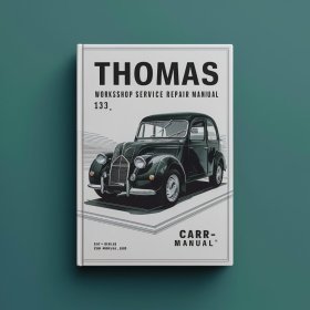 Thomas 133 Workshop Manual de servicio y reparación