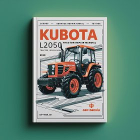 Kubota L2050 Tractor Manual de servicio y reparación