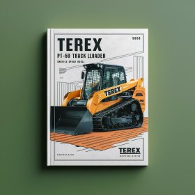 Terex PT-50 PT-60 Track Loader Manual de servicio y reparación