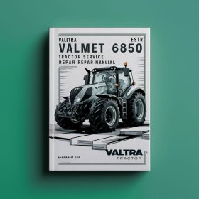 Manual de Servicio y Reparación del Tractor Valtra Valmet 6850