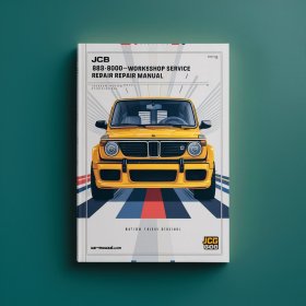 JCB 8060 883000-884999 Workshop Manual de servicio y reparación