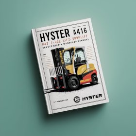Manual de Servicio y Reparación de Montacargas Hyster A416 (J40Z J50Z J60Z J65Z)