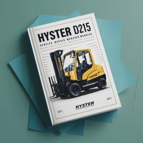 Manual de Servicio y Reparación de la Carretilla Elevadora Hyster D215 (W50Z)