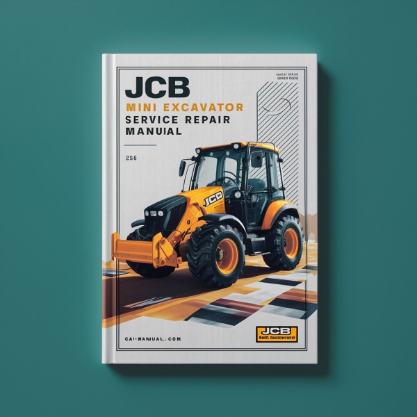 JCB 8056 Mini Excavator Manual de servicio y reparación