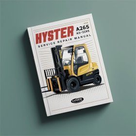 Hyster A265 N30ZDRS Forklift Service Repair Manual