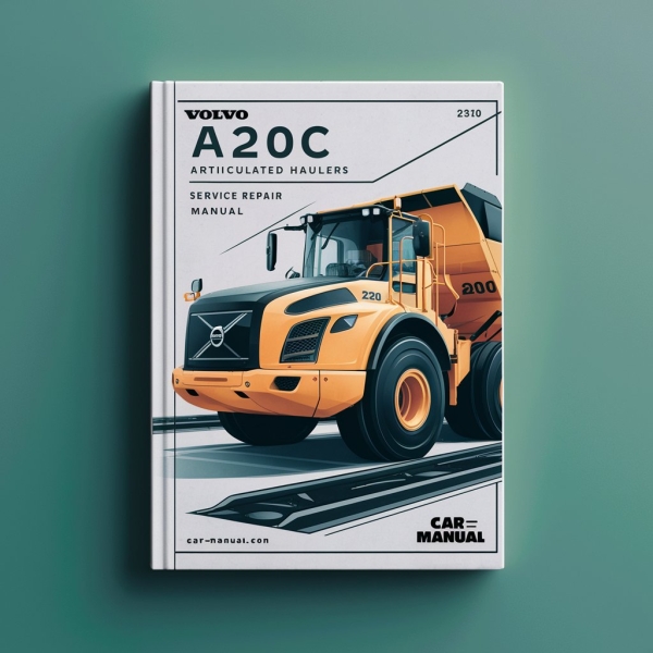 VOLVO A20C ARTICULATED HAULERS (ART) Manual de servicio y reparación