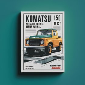 Komatsu 150 A 09695-10827 Workshop Manual de servicio y reparación