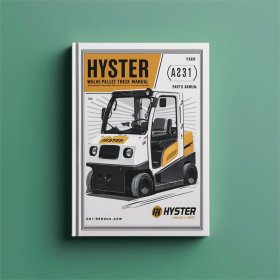 Manual de Partes para Apilador Transpaleta Hyster W60Z (A231)
