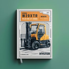 Manual de Partes para Carretilla Elevadora de Traslación Hyster W20XTR y W30XTR (A455)