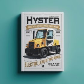 Manual de Partes para Carretillas Elevadoras Eléctricas Hyster N25XMDR, N30XMDR, N30XMR, N40XMR, N45XMR, N50XMA (E138)
