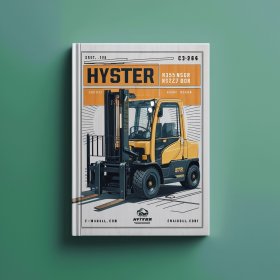 Manual de Servicio y Reparación para Montacargas Hyster N45ZR N35ZDR (C264)