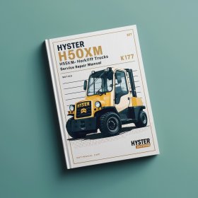 Manual de Servicio y Reparación para Carretillas Elevadoras Hyster H45XM, H50XM, H55XM, H60XM, H65XM (K177)