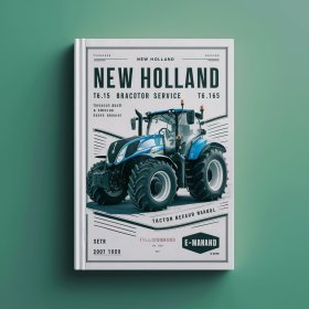 Manual de Servicio y Reparación para Tractores New Holland T6.120 - T6.175 AutoCommand