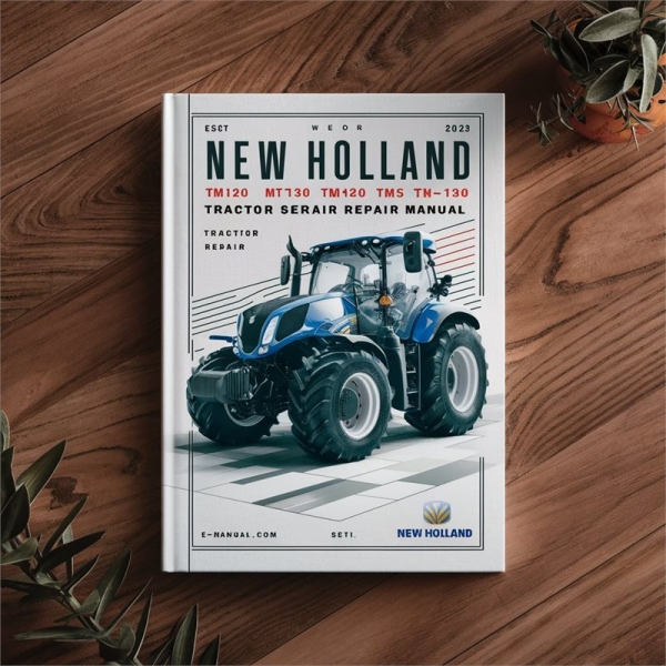New Holland TM120 MT130 TM140 TM155 TM175 TM190 Tractor Service Repair Manual
