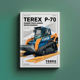 TEREX PT-70 RUBBER TRACK Loader Manual de servicio y reparación