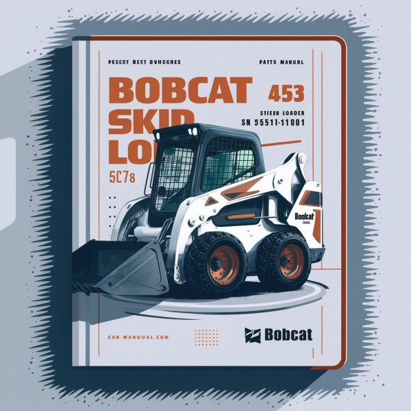 BOBCAT 453 F SKID Steer Loader SN 515111001 & Above Parts Manual