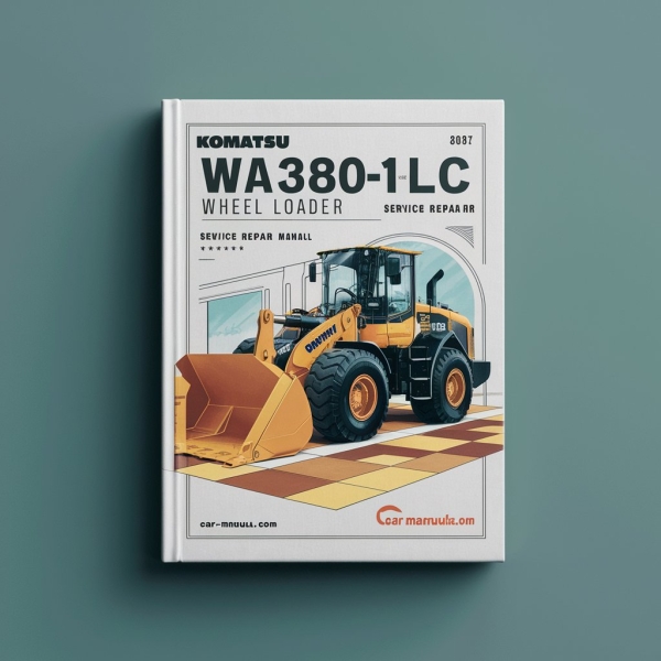 Komatsu WA380-1LC Wheel Loader Manual de servicio y reparación (Serial Number: A45001 and up)