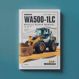 Komatsu WA500-1LC Wheel Loader Manual de servicio y reparación (Serial Number: A60001 and up)