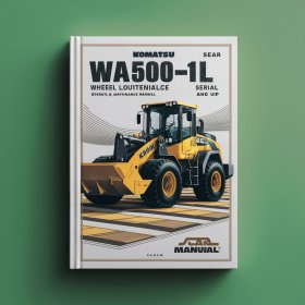 Komatsu WA500-1L Wheel Loader Operation & Maintenance Manual (Serial Number: A20051 and up)