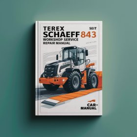 Terex Schaeff SKL 843 Workshop Manual de servicio y reparación
