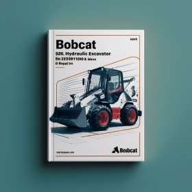 BOBCAT 320L HYDRAULIC Excavator SN 223811001 & Above D Series Manual de servicio y reparación