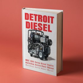 Manual de Servicio y Reparación del Motor Diesel Detroit Diesel MBE 900
