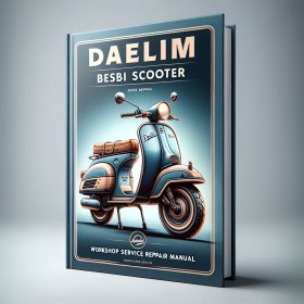 DAELIM BESBI S1 Scooter Workshop Manual de servicio y reparación