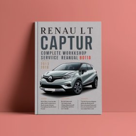 Renault Captur Manual completo de servicio y reparación del taller 2013 2014 2015 2016 2017 2018