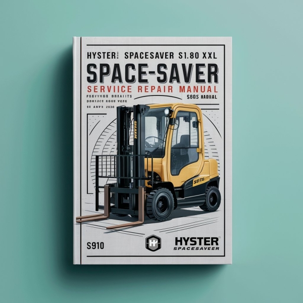 Manual de Servicio y Piezas para Carretillas Elevadoras Hyster Spacesaver S70XL, S80XL, S100XL, S120XLS, S120XL, S3.50XL, S4.00XL, S4.50XL, S5.50XLS, S5.50XL