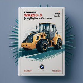 Komatsu WA250-3 Parallel Tool Carrier Wheel Loader Manual de servicio y reparación (SN: A75001 and up)