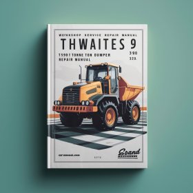 Manual de Servicio de Taller para Volquete Thwaites 9 390 Toneladas (PDF)