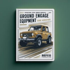 Manual del Operador BEFCO ENGAGE Core Aerators