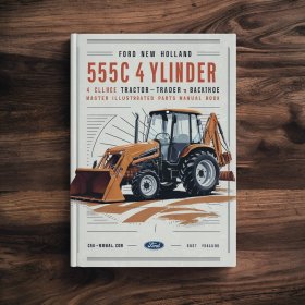 Manual de Piezas Ilustrada Ford New Holland 555C - Retroexcavadora